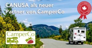 CANUSA ist neuer Partner von CamperCo für Wohnmobilreisen