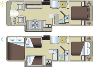 Motorhome A29 ACE Grundriss